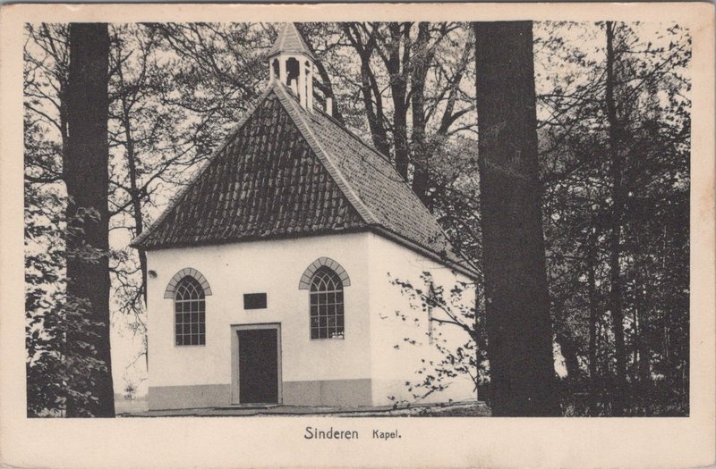 Mooie Oude Ansichtkaart Van Sinderen Kapel Goltbeeck