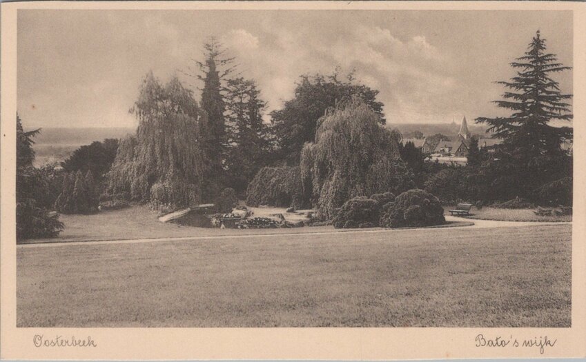 Mooie Oude Ansichtkaart Van Oosterbeek Bato S Wijk Goltbeeck