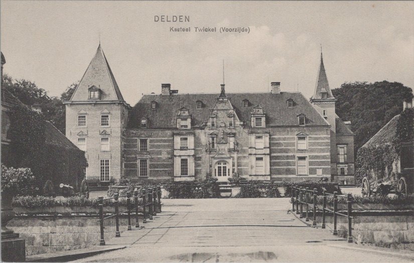 Mooie Oude Ansichtkaart Van DELDEN - Kasteel Twickel (Voorzijde ...