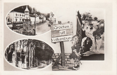 VALKENBURG - Meerluik Groeten uit Valkenburg