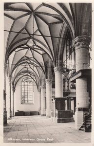 ALKMAAR - Interieur Grote Kerk