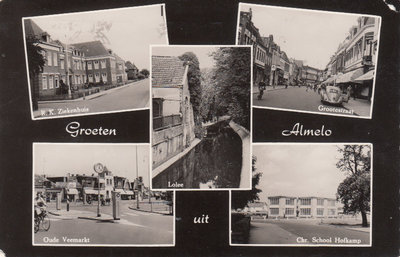 ALMELO - Meerluik Groeten uit Almelo