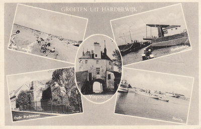 HARDERWIJK - Meerluik Groeten uit Harderwijk