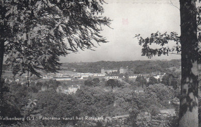 VALKENBURG (L) - Panorama vanaf het Rotspark