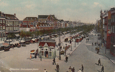 ROTTERDAM - Oostvestplein-Markt