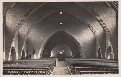 APELDOORN - Interieur Fablanus Kerk