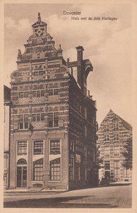 DEVENTER - Huis met de drie Haringen