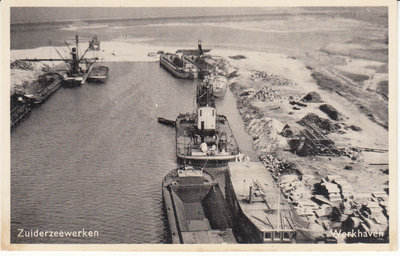 HARDERWIJK - Zuiderzeewerken Werkhaven