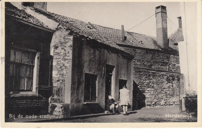 HARDERWIJK - Bij de oude Stadsmuur