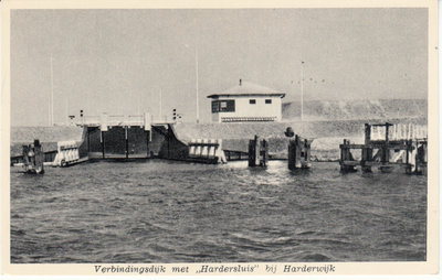 HARDERWIJK - Verbindingsdijk met Hardersluis