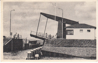 HARDERWIJK - Hardersluis bij Harderwijk