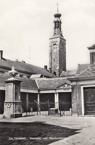 ZALTBOMMEL - Vismarkt met Gasthuistoren