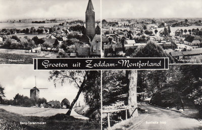 ZEDDAM - MONTFERLAND - Meerluik groeten uit