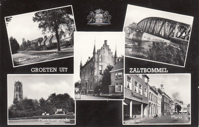 ZALTBOMMEL - Meerluik groeten uit Zaltbommel