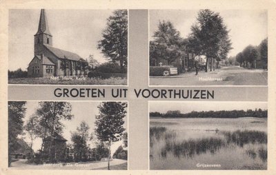 VOORTHUIZEN - Meerluik groeten uit Voorthuizen