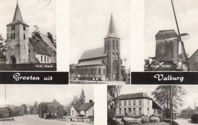 VALBURG - Meerluik groeten uit Valburg