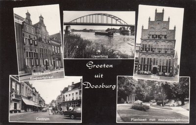 DOESBURG - Meerluik groeten uit Doesburg