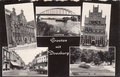 DOESBURG - Meerluik groeten uit Doesburg