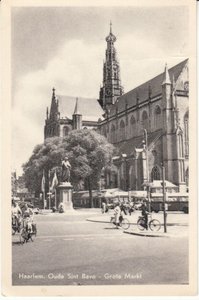 HAARLEM - Oude Sint Bavo - Grote Markt