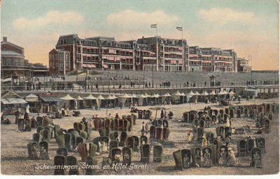 SCHEVENINGEN - Strand en Hotel Garni