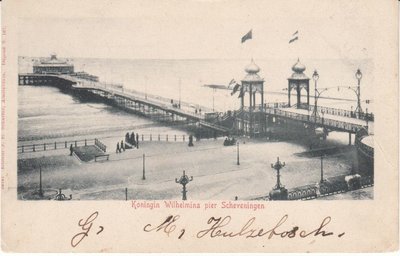 SCHEVENINGEN - Koningin Wilhelmina Pier