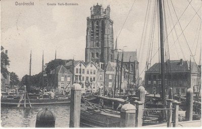 DORDRECHT - Groote Kerk - Bomkade