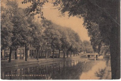 HAARLEM - Nieuwe Gracht