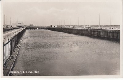 IJMUIDEN - Nieuwe Sluis