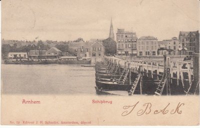 ARNHEM - Schipbrug