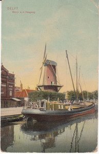 DELFT - Molen a. d. Haagweg