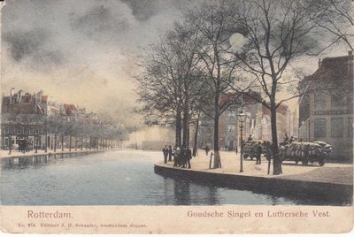 ROTTERDAM - Goudsche Singel en Luthersche Vest