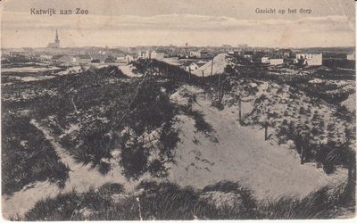 KATWIJK AAN ZEE - Gezicht op het Dorp