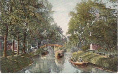 GIETHOORN - Gezicht op Gracht