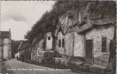 GEULEM-HOUTHEM - bij Valkenburg, Oude Rotswoningen