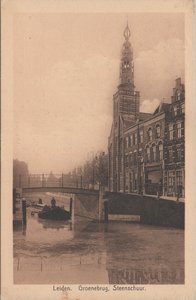 LEIDEN - Groenebrug, Steenschuur