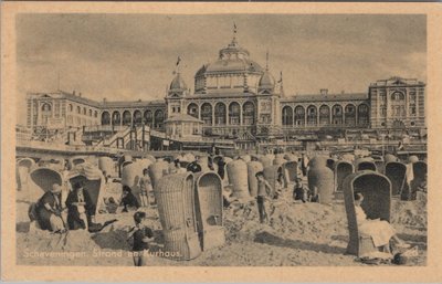 SCHEVENINGEN - Strand en Kurhaus