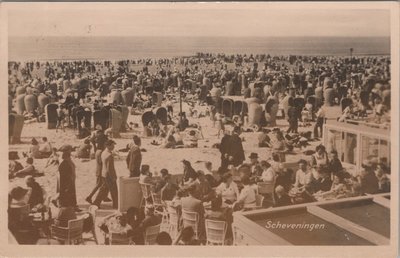 SCHEVENINGEN - Strandgezicht