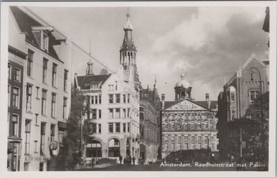 AMSTERDAM - Raadhuisstraat met Paleis