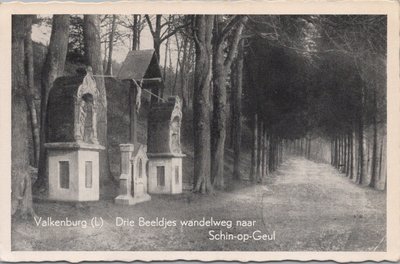 VALKENBURG - Drie Beeldjes wandelweg naar Schin-op-Geul