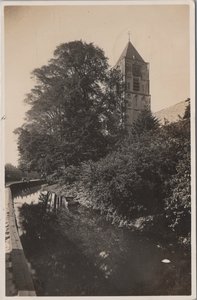 TIEL - Stadsgracht met St. Maartenstoren