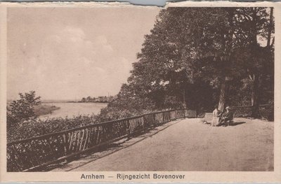 ARNHEM - Rijngezicht Bovenover