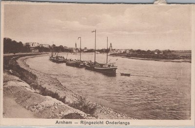 ARNHEM - Rijngezicht Onderlangs