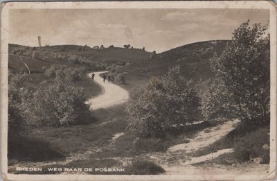 RHEDEN - Weg naar de Posbank