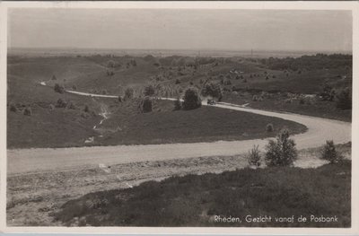 RHEDEN - Gezicht vanaf de Posbank