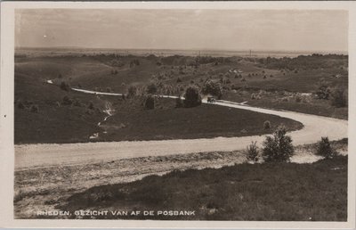 RHEDEN - Gezicht van af de Posbank