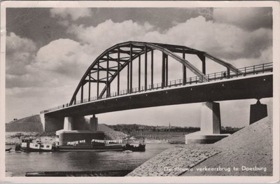 DOESBURG - De Nieuwe Verkeersbrug te Doesburg