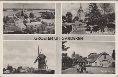 GARDEREN - Meerluik groeten uit Garderen