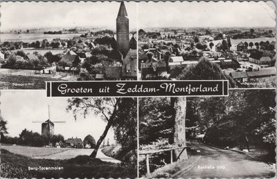 MONTFERLAND - Meerluik groeten uit Zeddam-Montferland