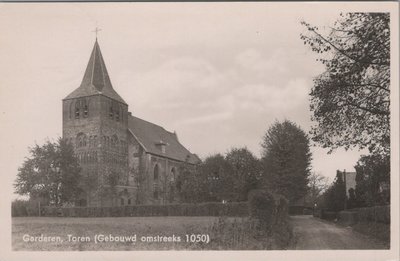 GARDEREN - Toren (Gebouwd omstreeks 1050)