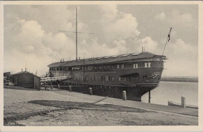 DEN HELDER - Wachtschip Hr. Ms. Emma